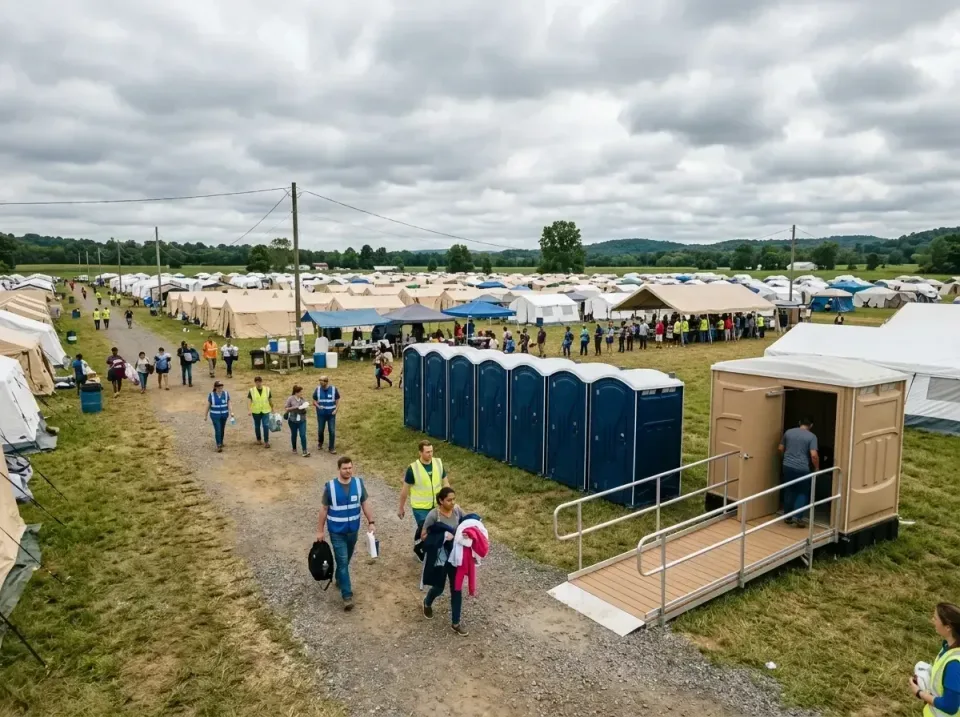 disaster-relief-camp-restrooms-010 — frequently asked questions, Dumpster & Portable Bathrooms Rental in Riverbend, WA